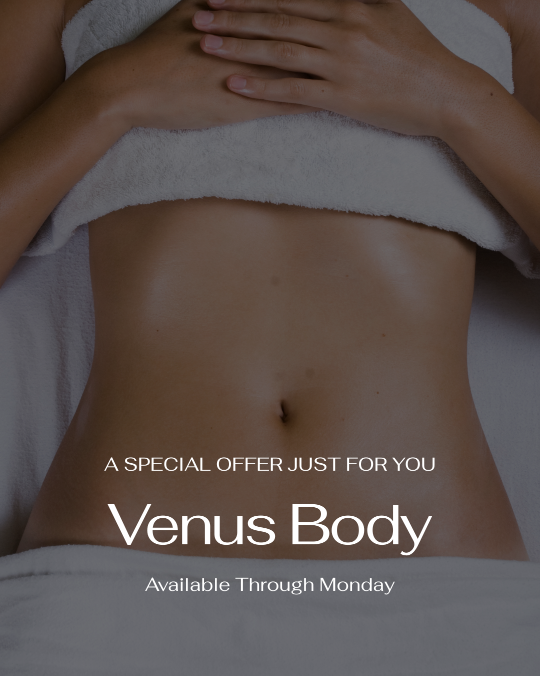 Secret Sale - Venus Body - 3 Treatments