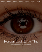 NEW | Korean Lash Lift + Tint