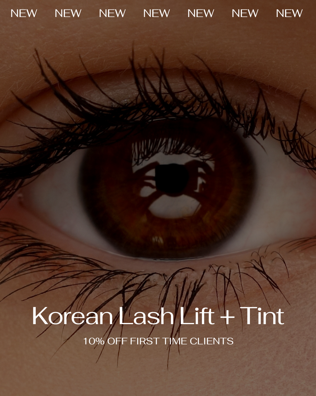NEW | Korean Lash Lift + Tint